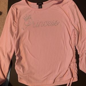 Super cute “princess” top love the pink